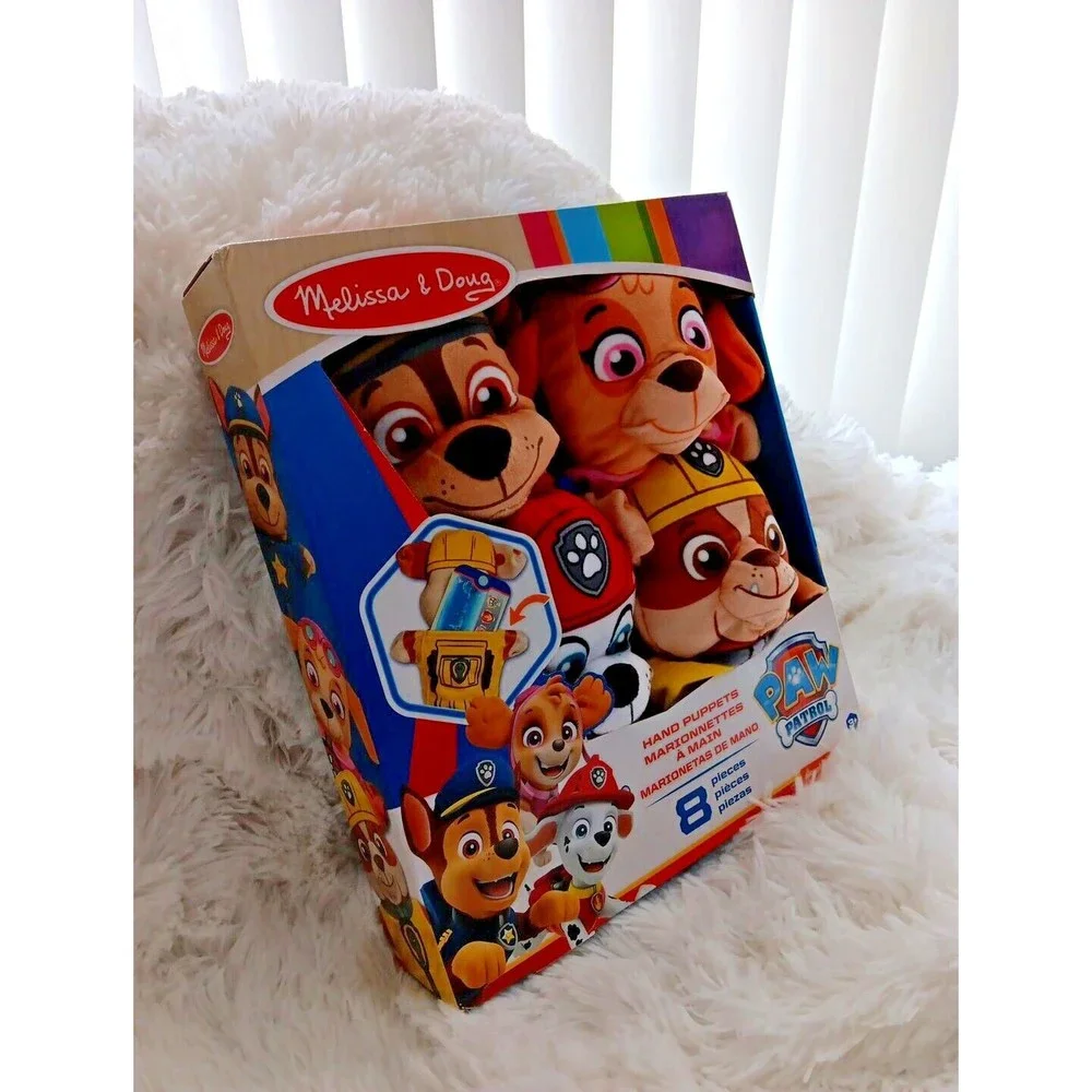 New Melissa &‎ Doug Paw Patrol Hand Puppets 8 piece  -Toy20